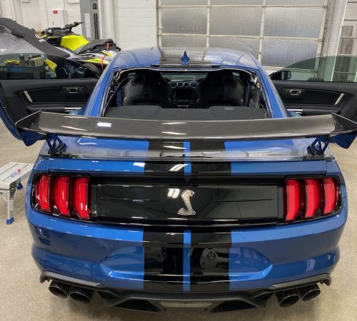 Rear window replacement